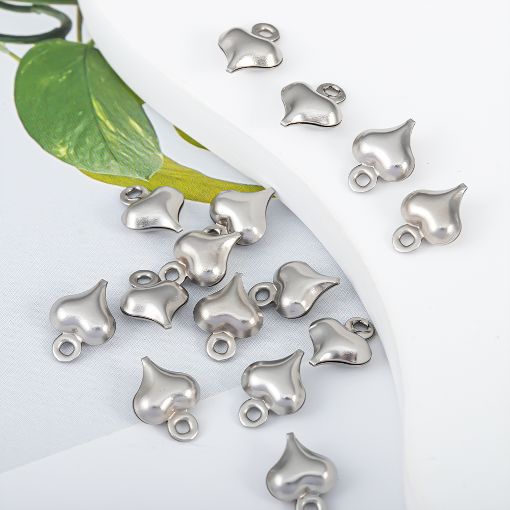 Jewelry Making For Couples - 20pcs Stainless Steel 6x9mm Hollow Glossy
