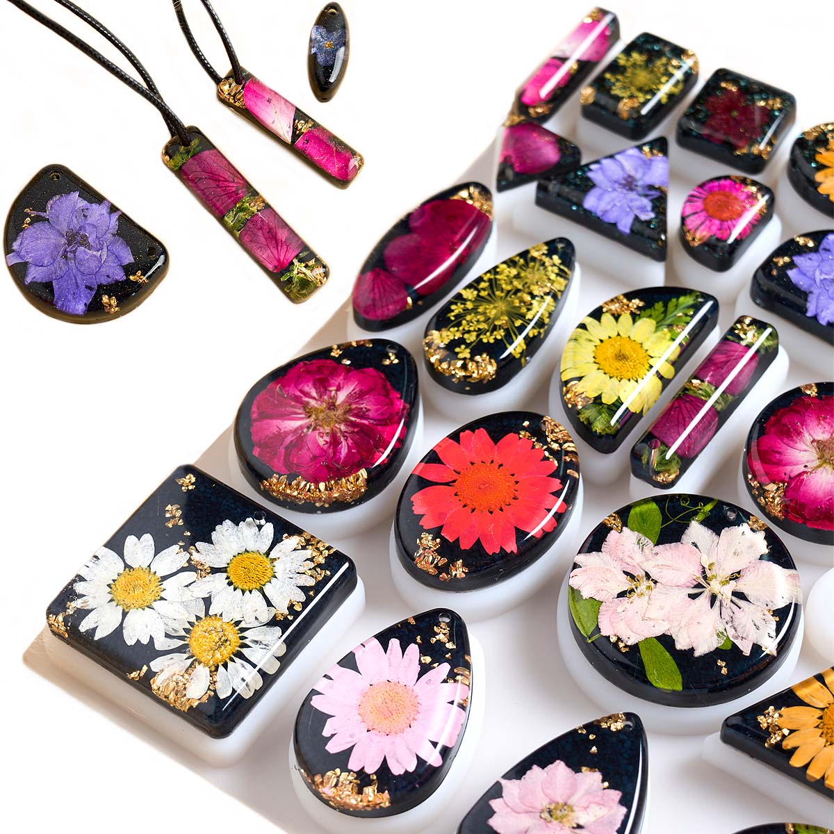 Jewelry Making Mold - Time Stone Pendant Silicone Mold DIY