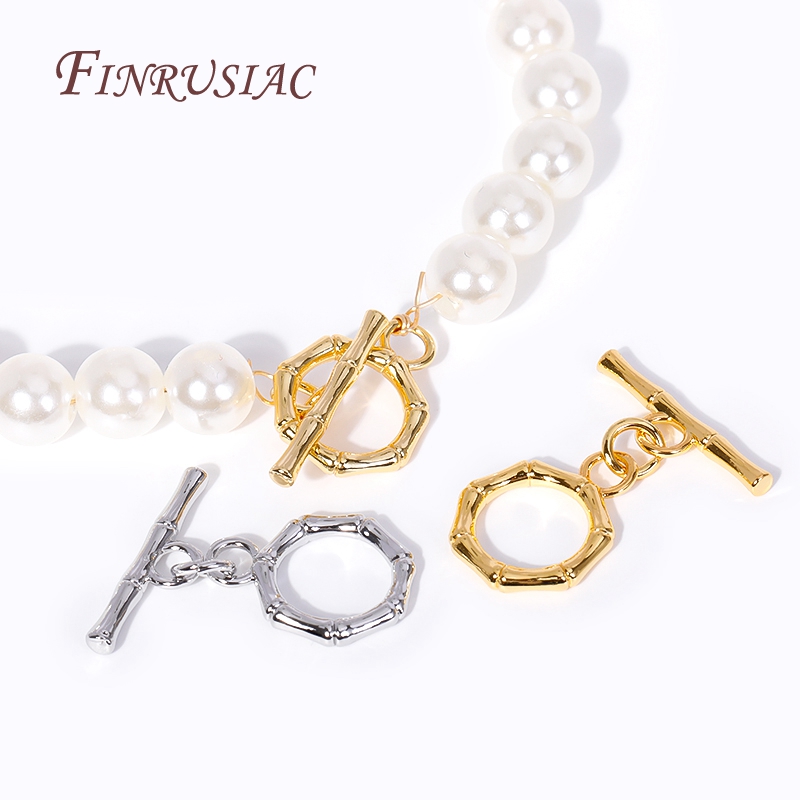Jewelry Making Items - 18K Gold Plated Toggle Clasps For