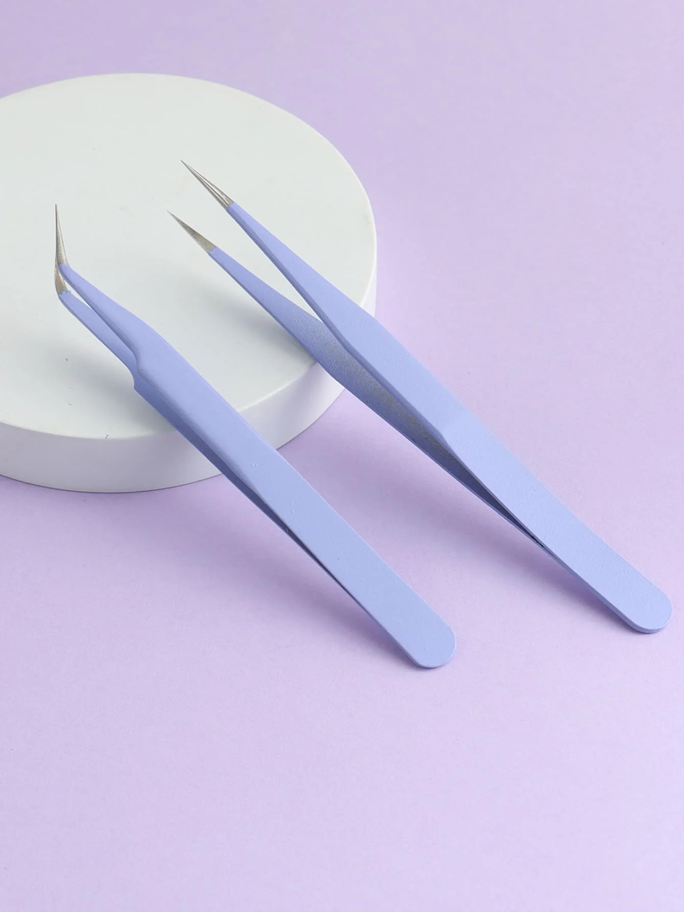 Jewelry Plier Set - 2pcs Macaron Pliers, Straight & Bent