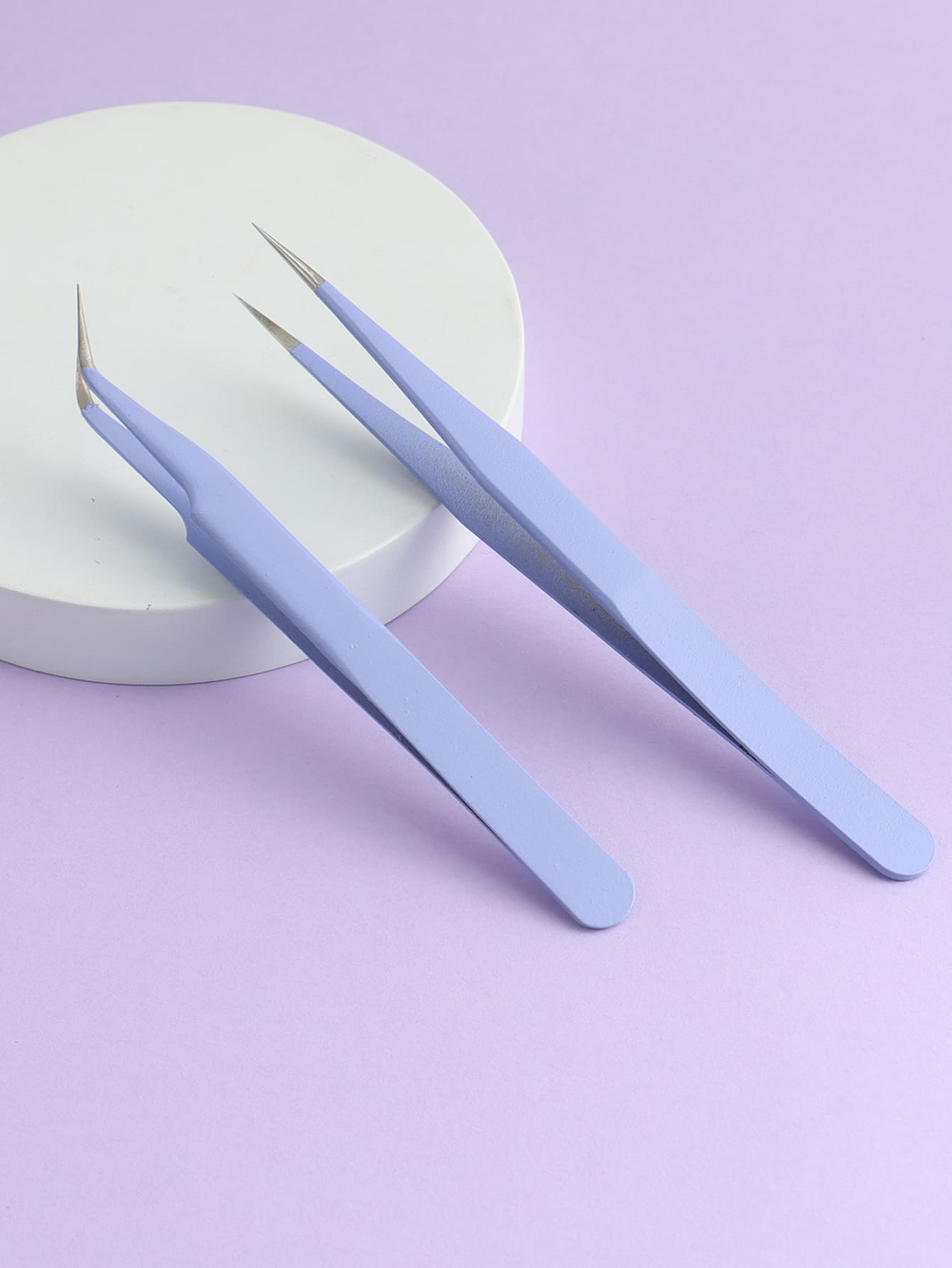 Jewelry Plier Set - 2pcs Macaron Pliers, Straight & Bent