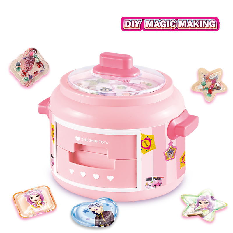 Jewelry Making Kit For Kids - 24Pcs 3D Magic DIY Sticker Machine