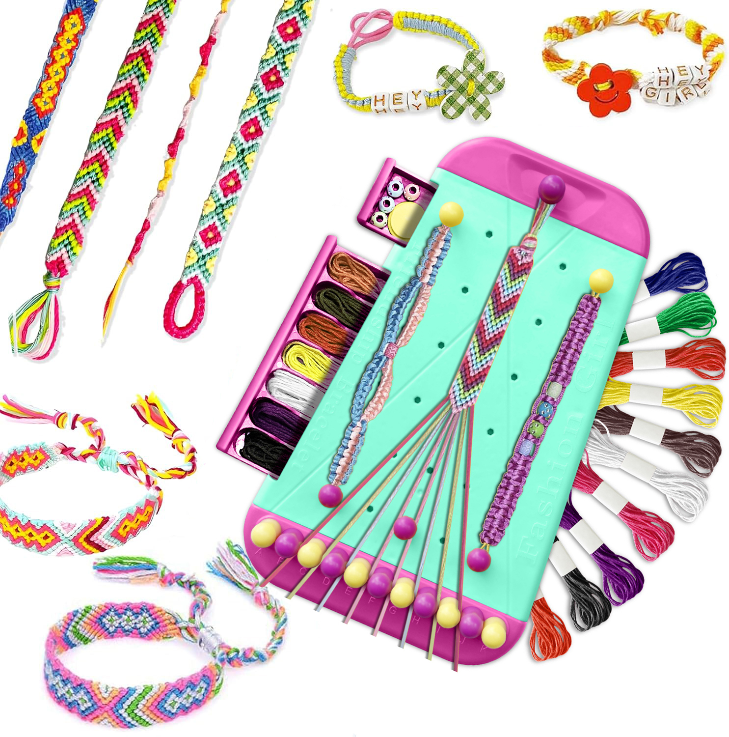 Jewelry Making Kit For Kids - Bracelet Making Kit Toy for Girls
