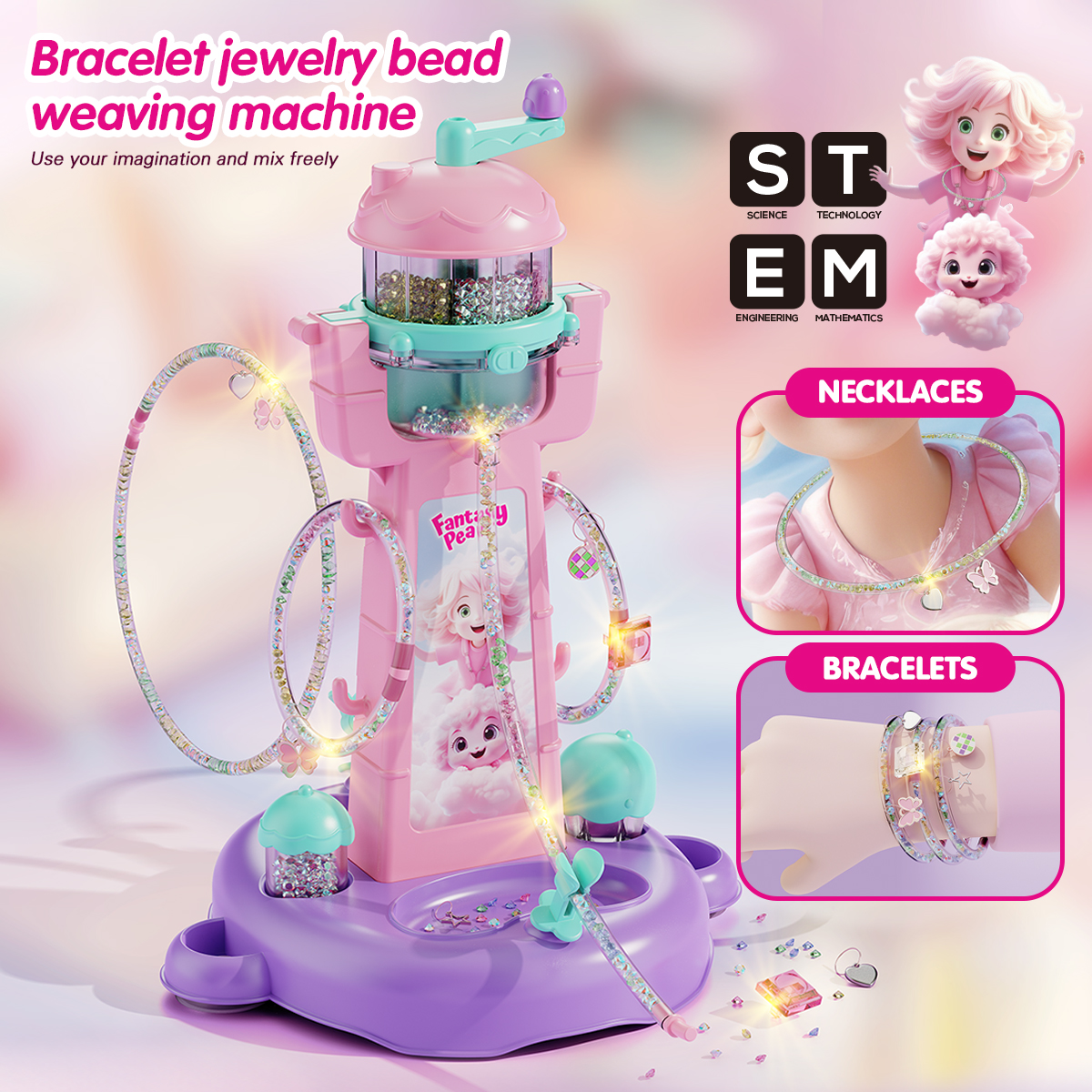 Jewelry Making Kit For Kids - DIY Jewelry Making Kit for Girls