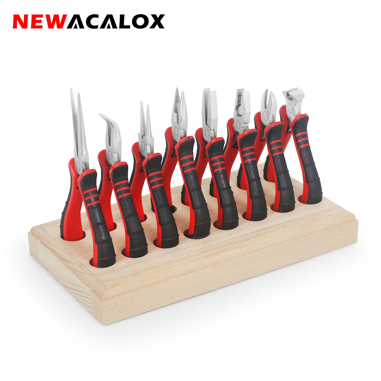 Jewelry Plier Set - NEWACALOX 8Pcs Mini Pliers Set Jewelry