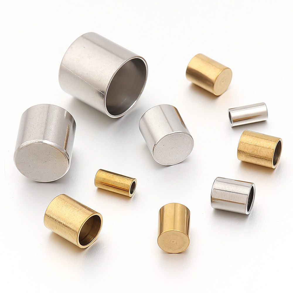 Jewelry Making Articles - 10-20pcs/lot 2-10mm Stainless Steel Leather Cord