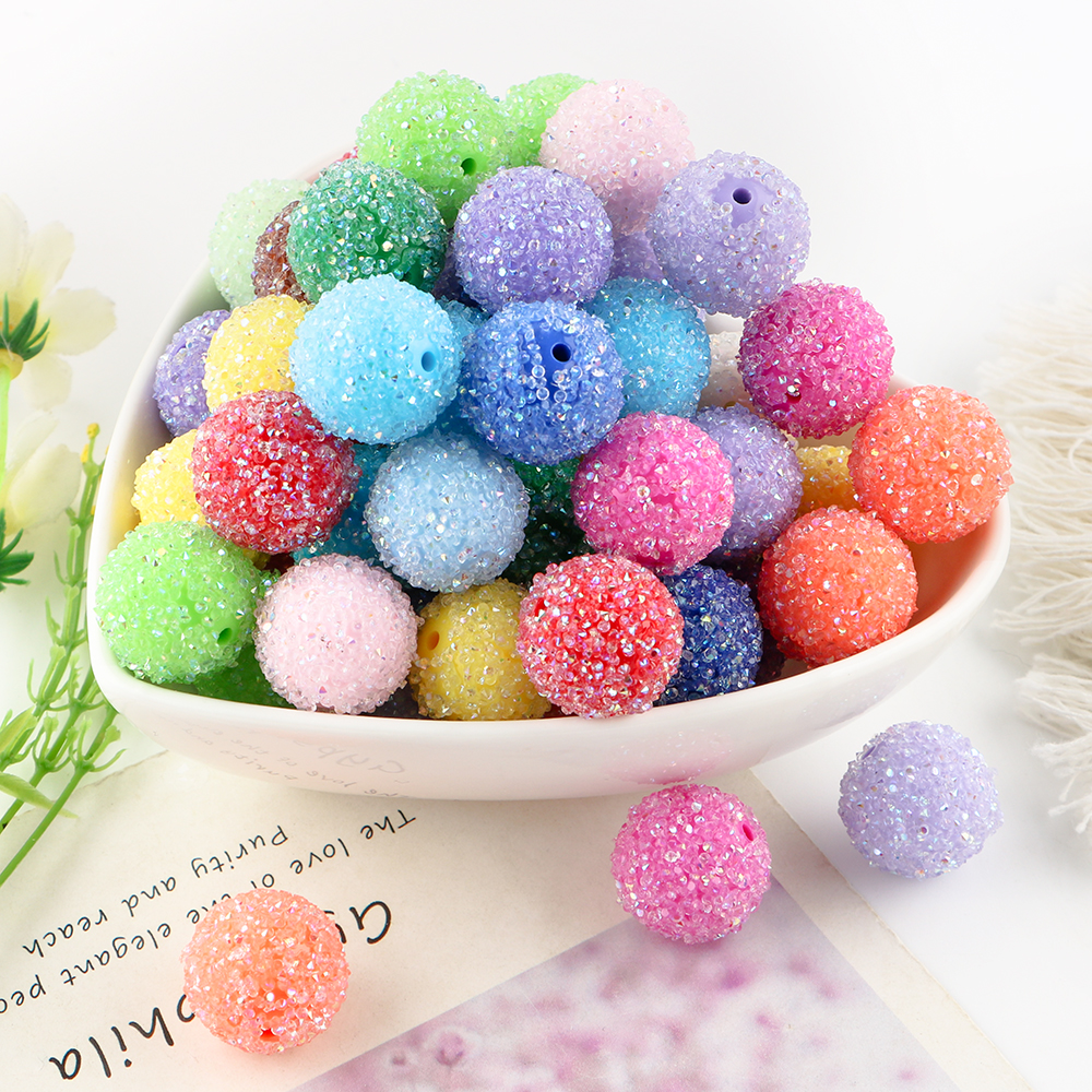 10pcs 16/18/20mm Resin Ball Ro - Jewelry Making Process incelemesi ve fiyatı