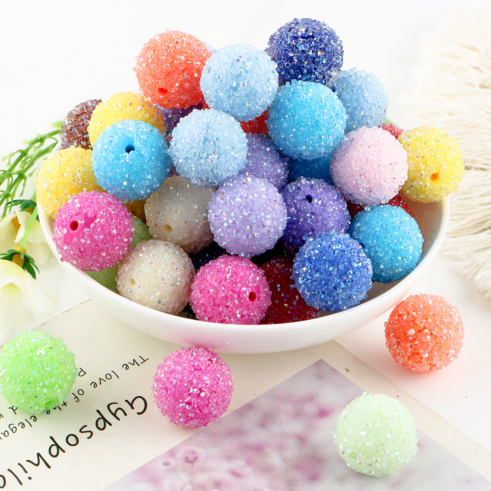 10pcs 16/18/20mm Resin Ball Ro - Jewelry Making Process incelemesi ve fiyatı