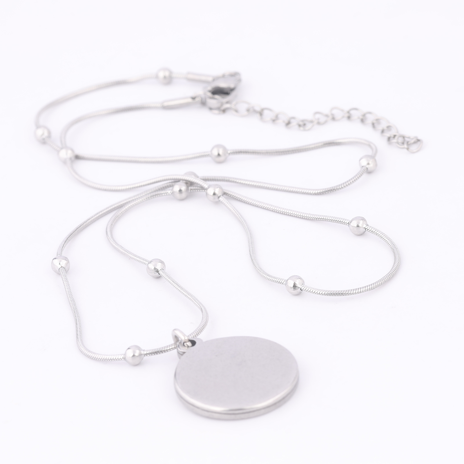 2pcs Stainless Steel Ball Chai - Pendant Blank Bezel incelemesi ve fiyatı