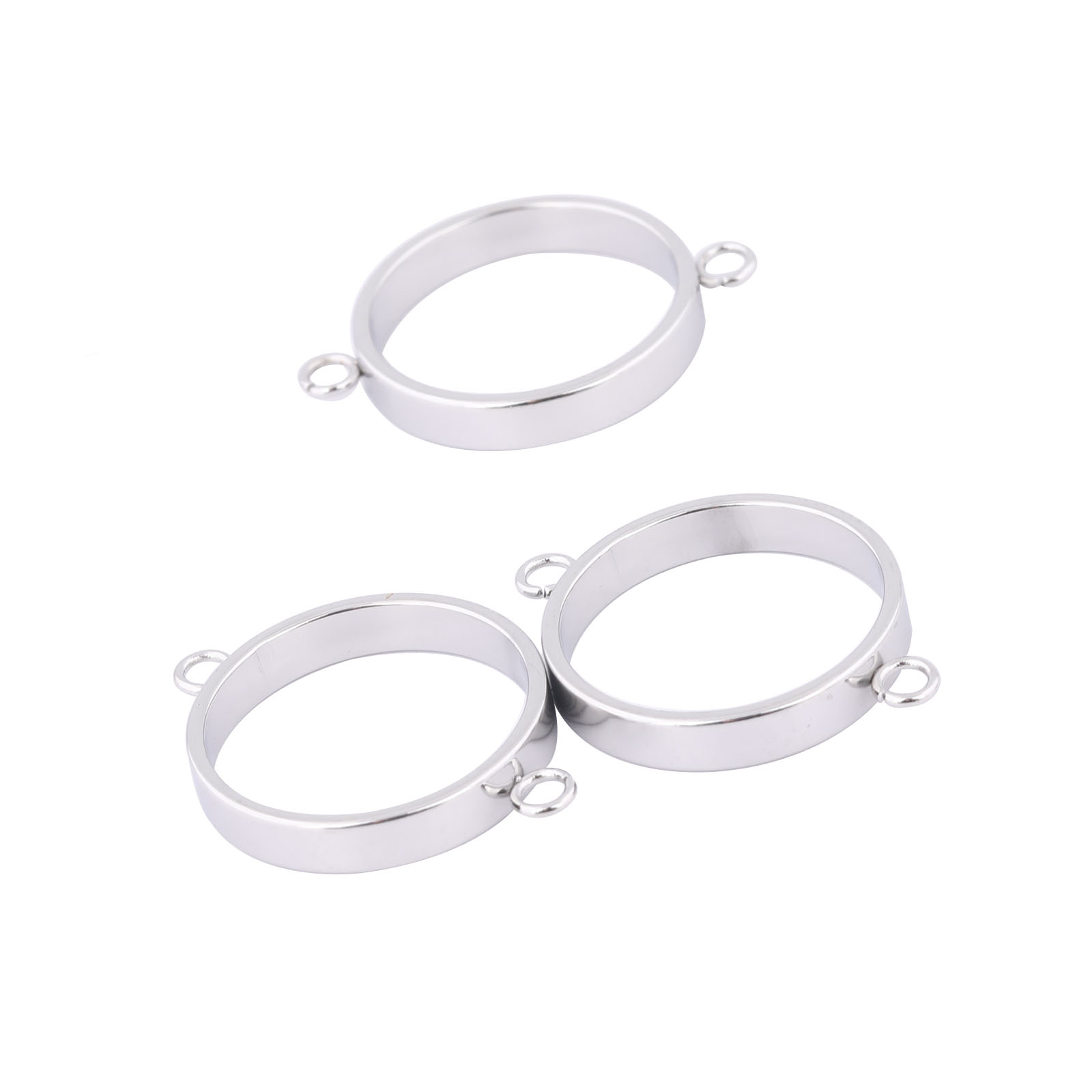 10pcs Stainless Steel 14mm Ope - Pendant Blank Bezel incelemesi ve fiyatı
