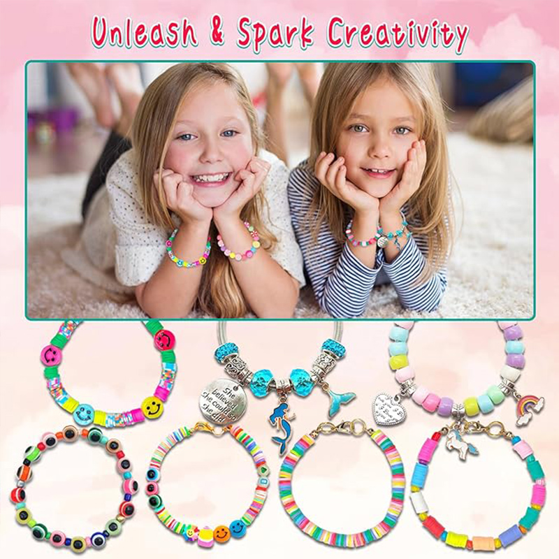 3400pcs Beads Charms Jewelry M - Jewelry Making Kit For Kids incelemesi ve fiyatı