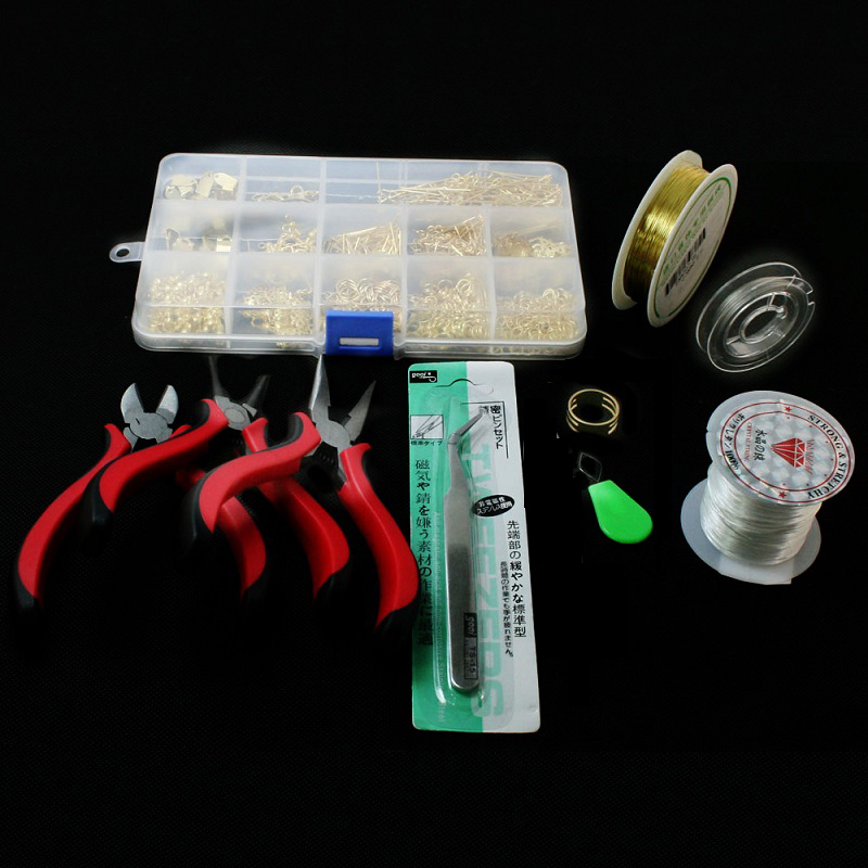 1 SET JEWELRY MAKING KIT, BEAD - Jewelry Plier Set incelemesi ve fiyatı