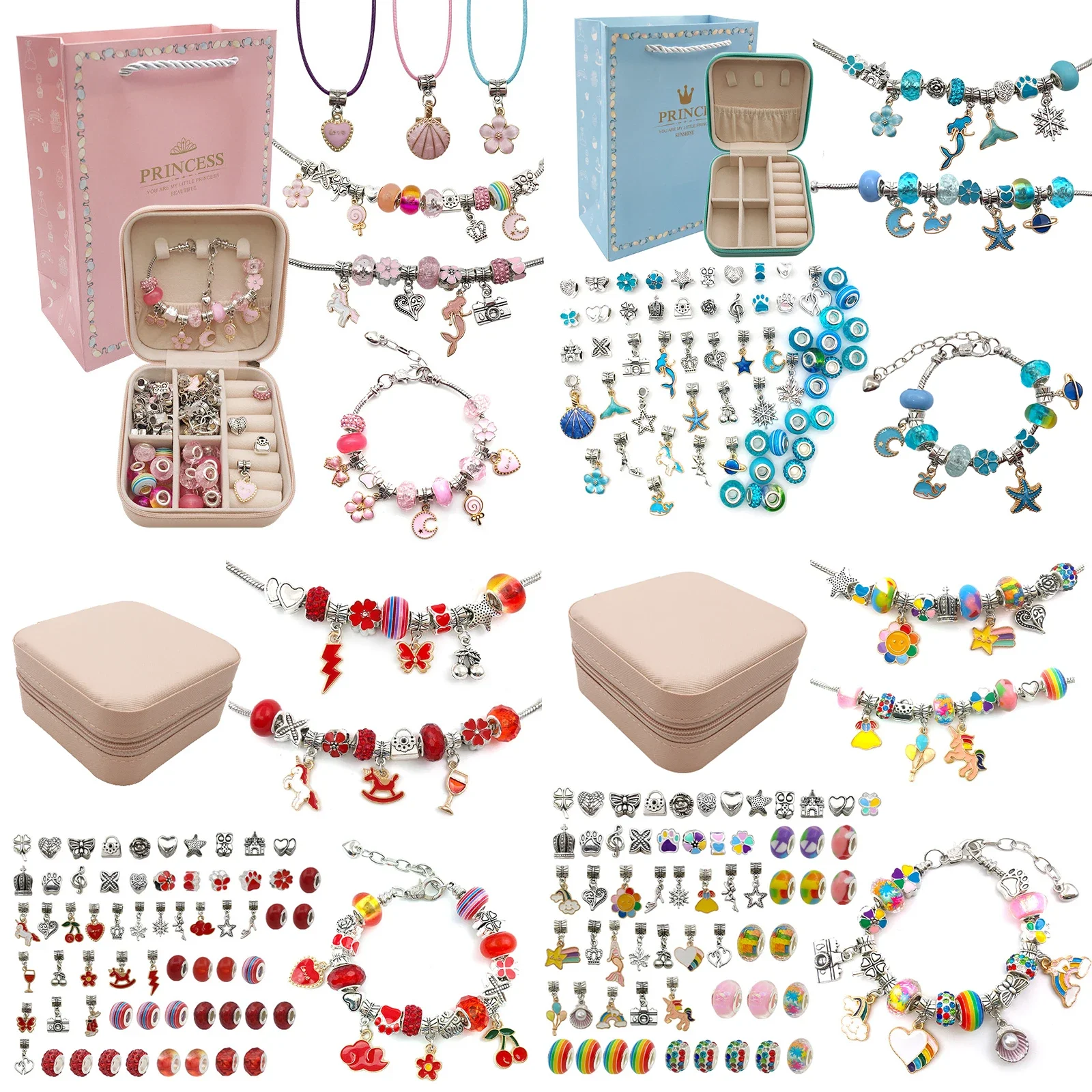 Charm Bracelet Making Kit for  - Jewelry Making Kit For Kids incelemesi ve fiyatı