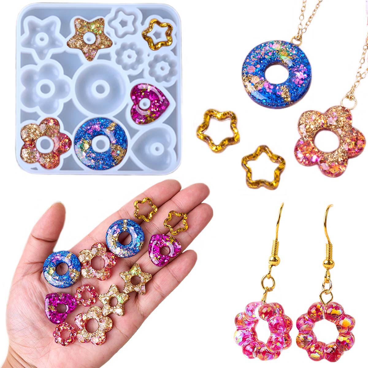 Multifuntional Jewelry Silicon - Jewelry Making Mold incelemesi ve fiyatı