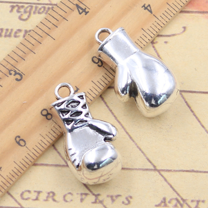 5pcs Charms 3D Boxing Glove Fi - Jewelry Making Gloves incelemesi ve fiyatı