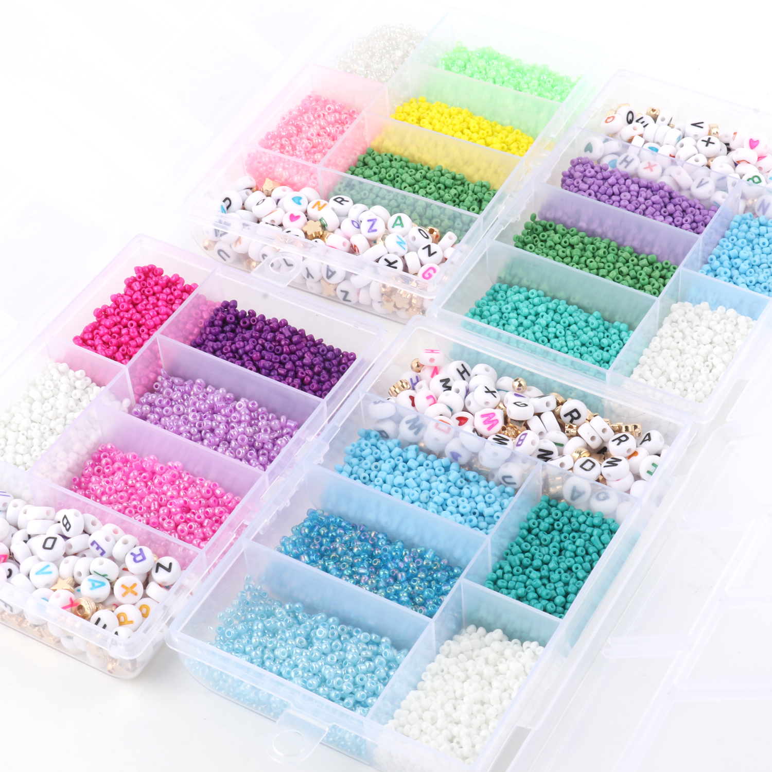5000pcs Boxed Beads Kits Czech - Jewelry Making Kit For Kids incelemesi ve fiyatı