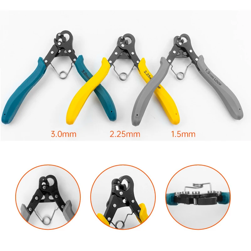 1.5/2.25/3.0mm Wire Rolling Pl - Jewelry Making Round Nose Pliers incelemesi ve fiyatı