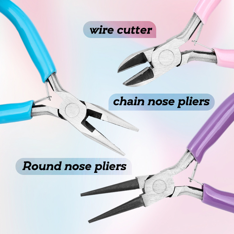 3Pcs Mini Jewelry Pliers Set I - Jewelry Making Round Nose Pliers incelemesi ve fiyatı