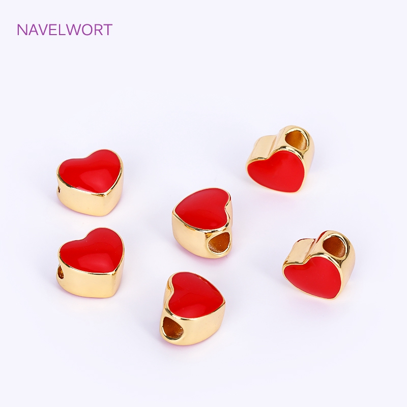 18K Gold Plated Brass Heart Sp - Jewelry Making Items incelemesi ve fiyatı