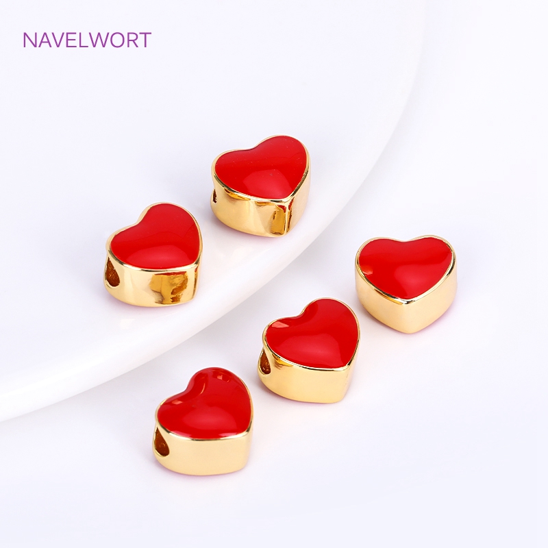 18K Gold Plated Brass Heart Sp - Jewelry Making Items incelemesi ve fiyatı