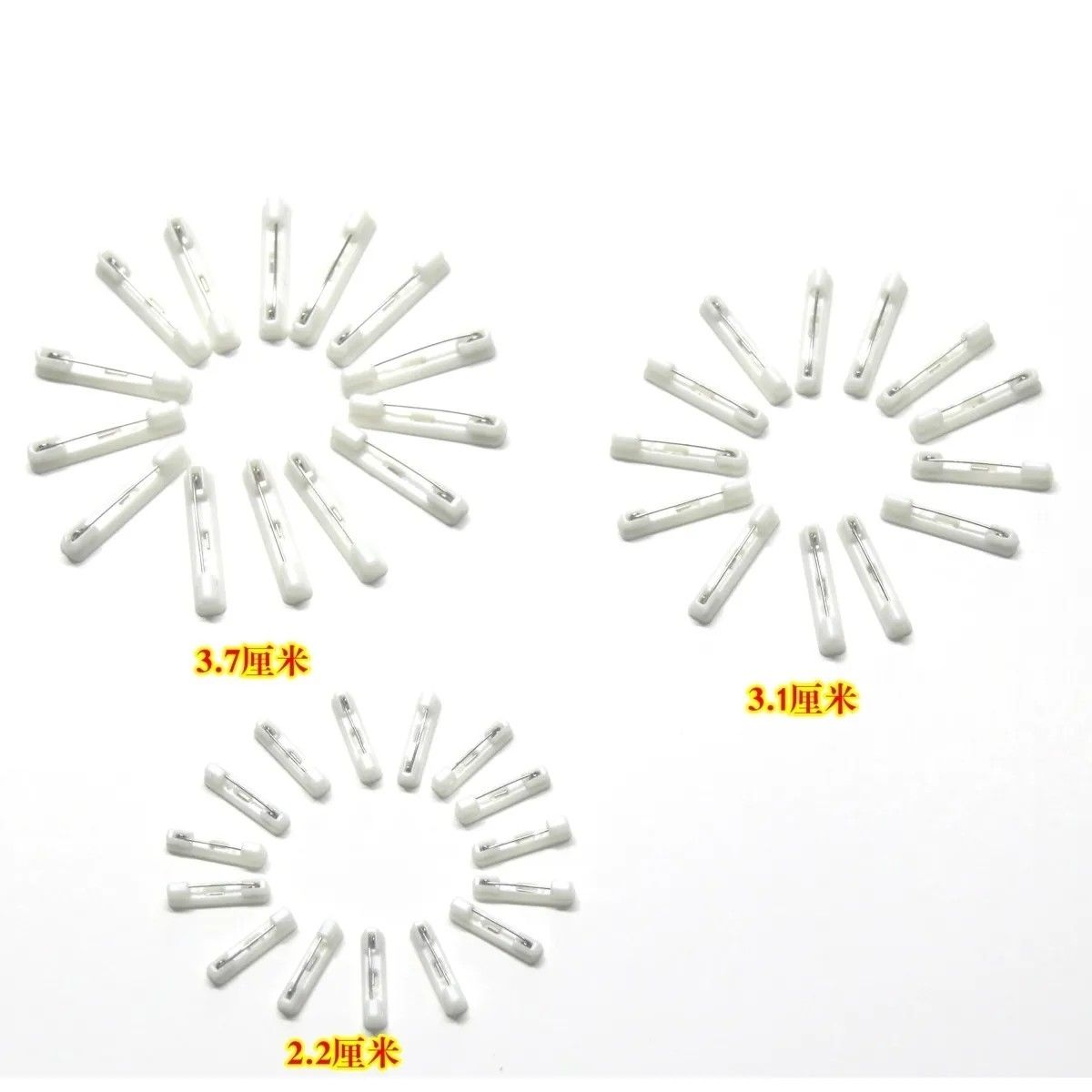 100pcs/Lot Safety Brooch Pin B - Jewelry Making Event incelemesi ve fiyatı