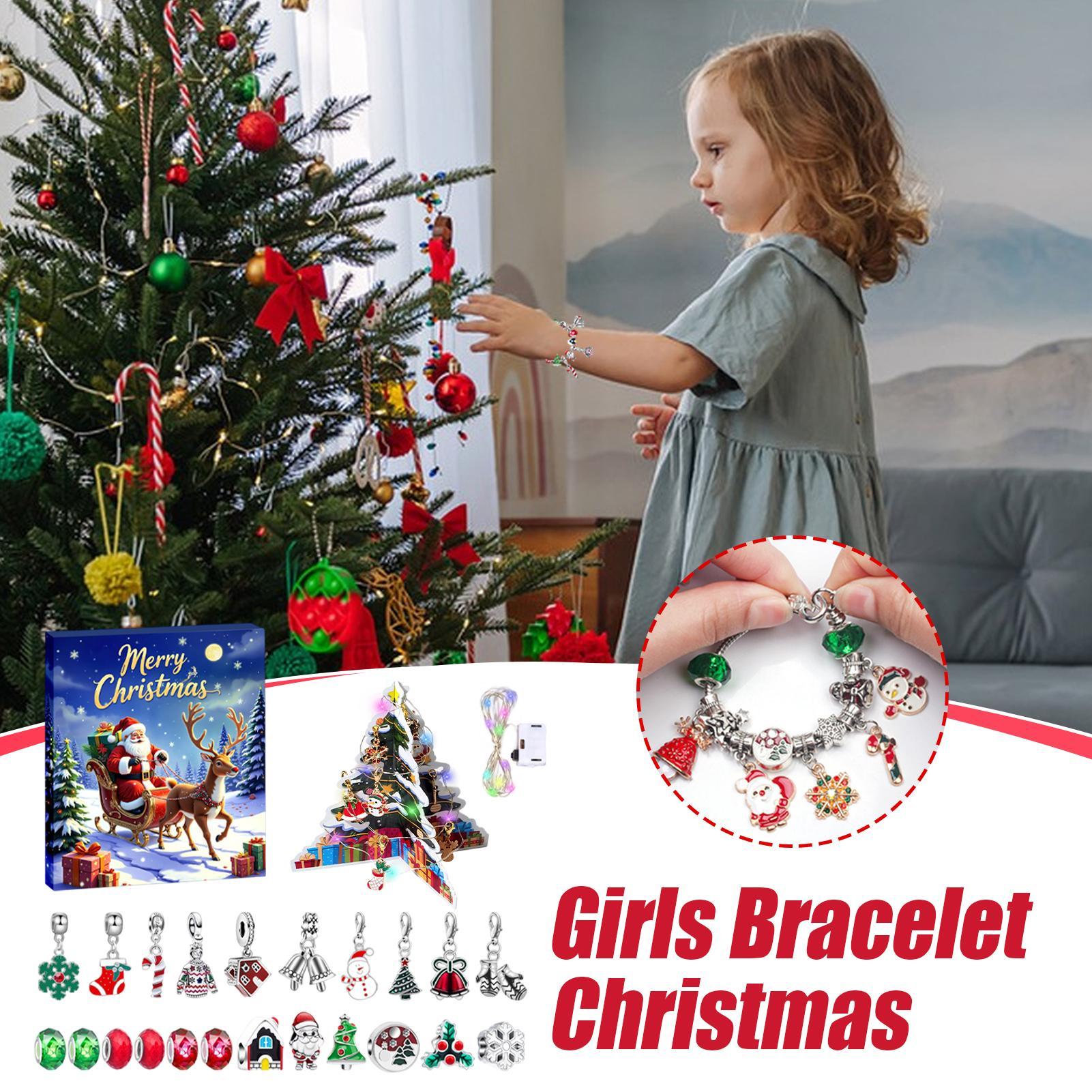 Christmas Gifts  Advent Bracel - Jewelry Making Kit For Kids incelemesi ve fiyatı