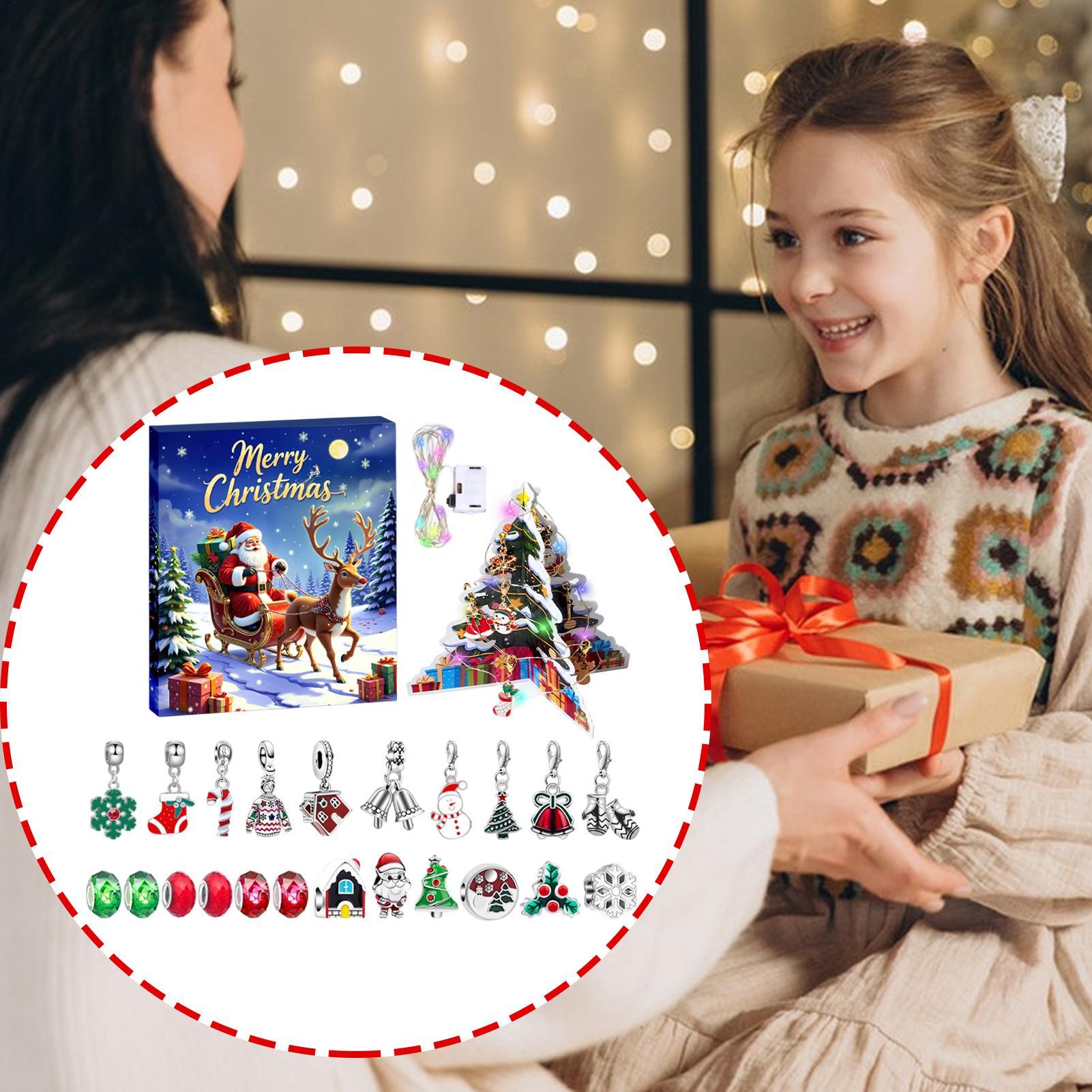 Christmas Gifts  Advent Bracel - Jewelry Making Kit For Kids incelemesi ve fiyatı