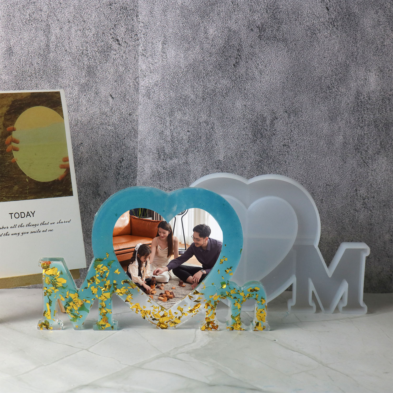 Letter Mm Epoxy Resin Silicone - Jewelry Making Mold incelemesi ve fiyatı
