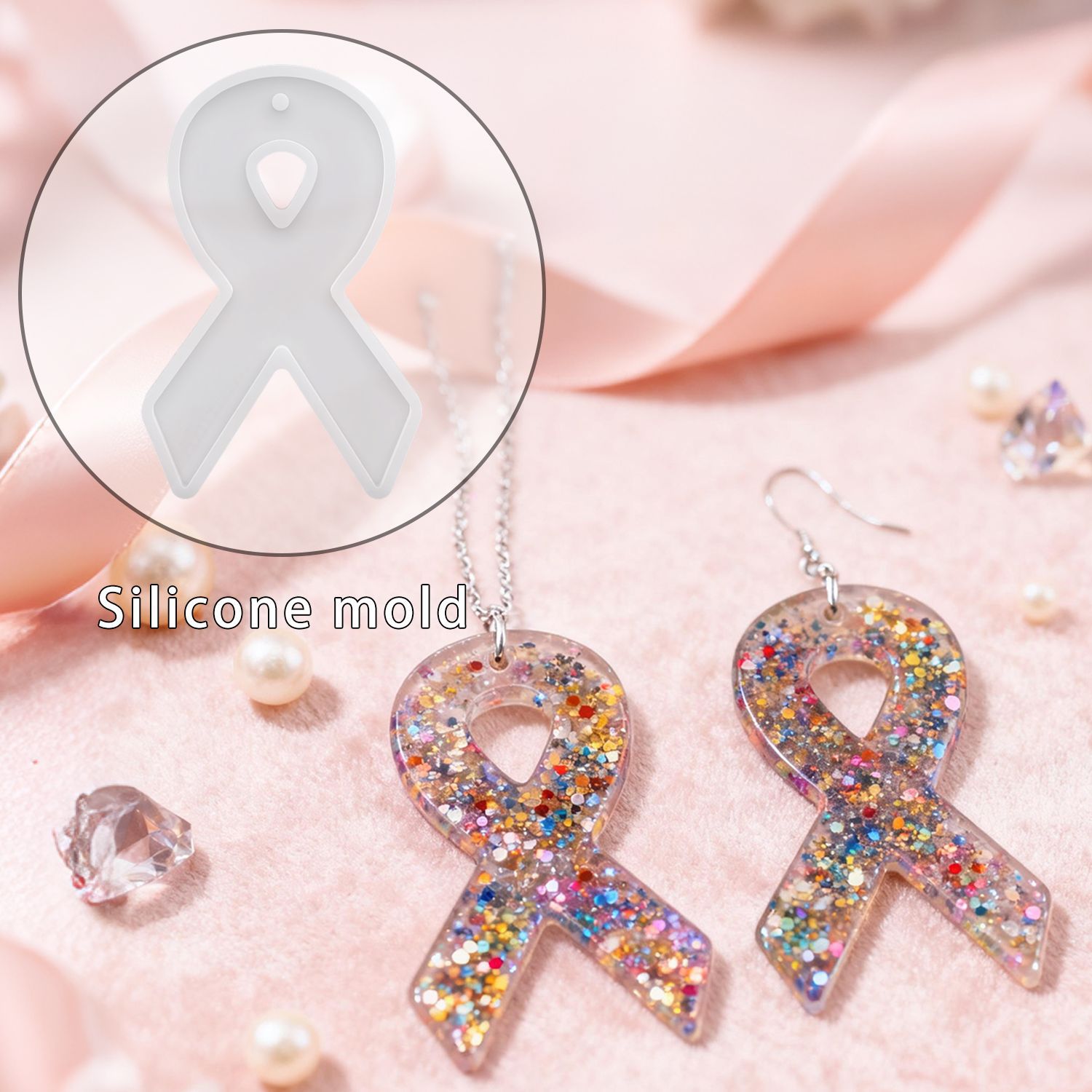 DIY Ribbon Earring Resin Molds - Jewelry Making Mold incelemesi ve fiyatı