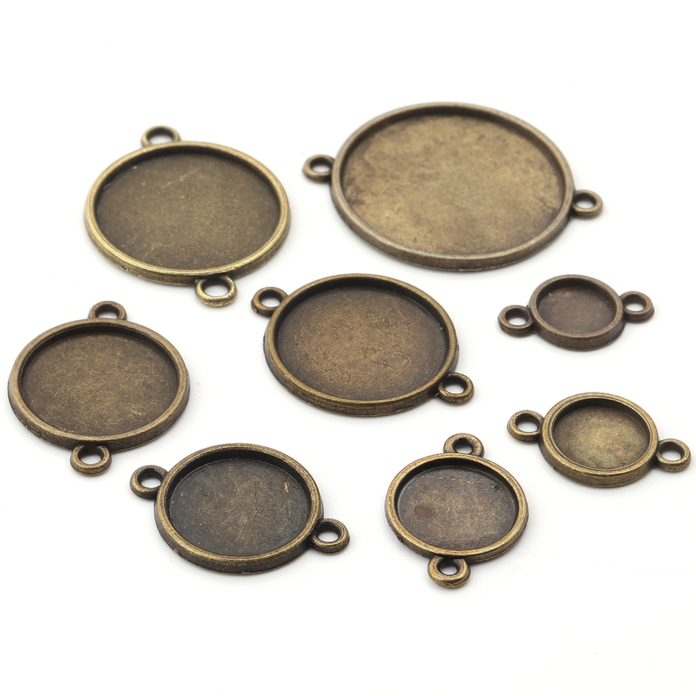 10pcs 8/10/12/14/16/18/20/25mm - Pendant Blank Bezel incelemesi ve fiyatı