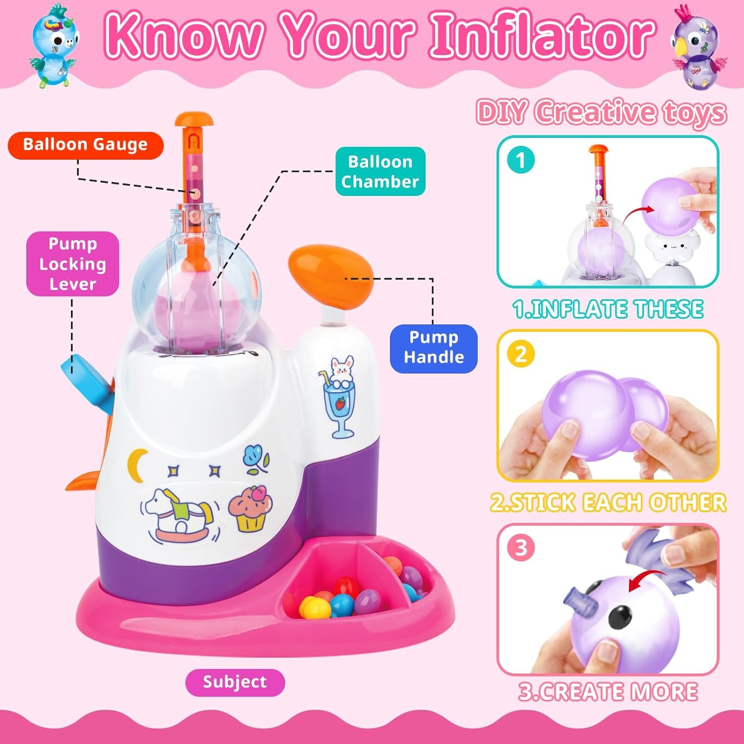 DIY Balloon Animal Kit with Pu - Jewelry Making Kit For Kids incelemesi ve fiyatı
