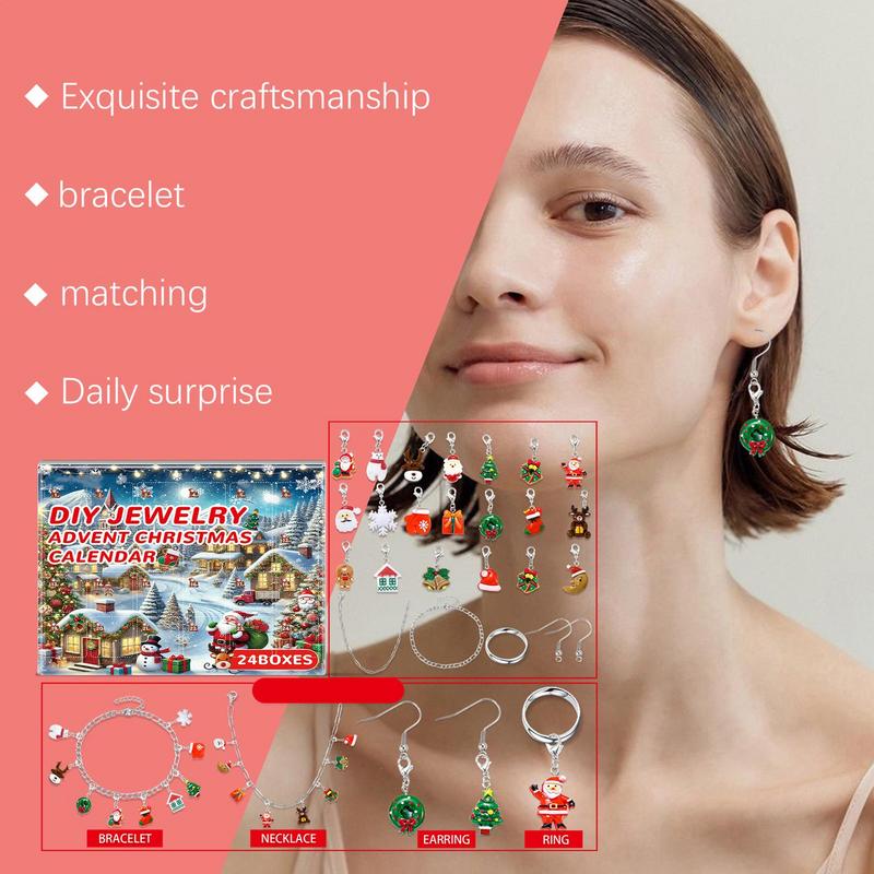 Christmas Jewelry Advent Calen - Jewelry Making Kit For Kids incelemesi ve fiyatı