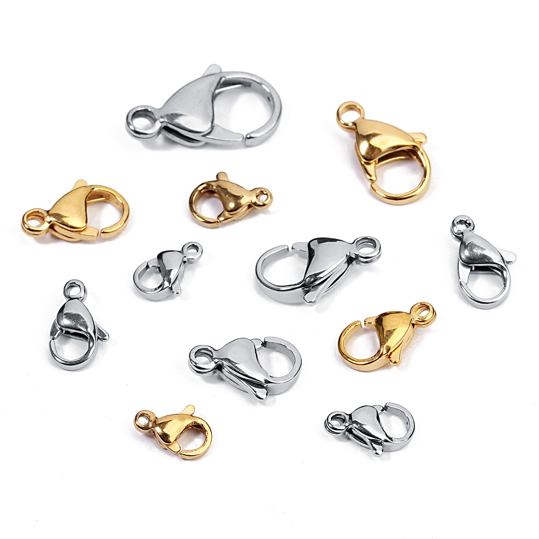25pcs/lot Stainless Steel Lobs - Jewelry Making Articles incelemesi ve fiyatı
