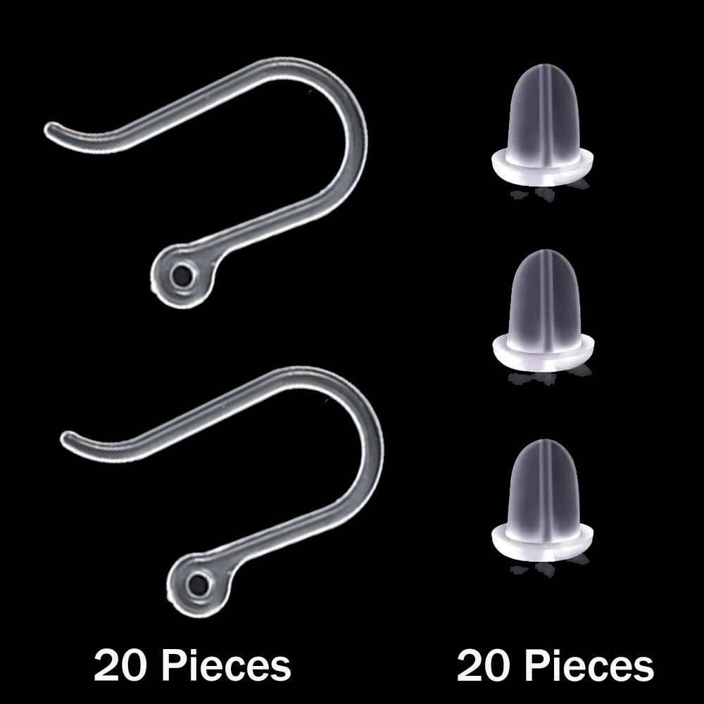 20pcs Plastic Earring Hooks Ea - Jewelry Making Wire incelemesi ve fiyatı