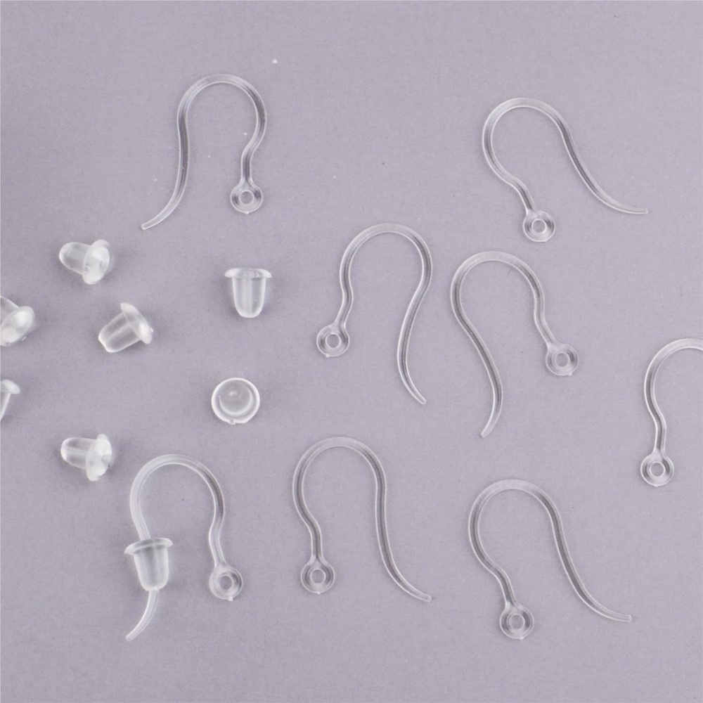 20pcs Plastic Earring Hooks Ea - Jewelry Making Wire incelemesi ve fiyatı