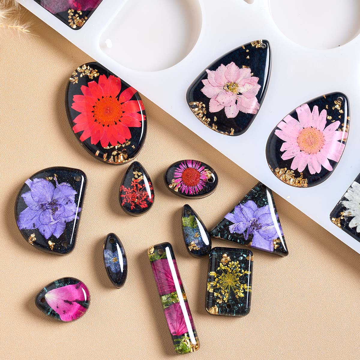 Time Stone Pendant Silicone Mo - Jewelry Making Mold incelemesi ve fiyatı