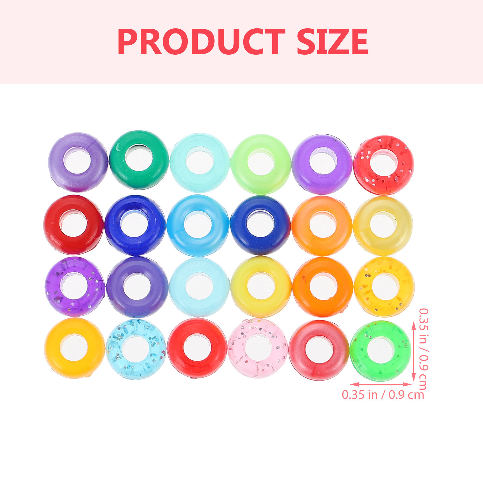 1Set Large Hole Beads DIY Bead - Jewelry Making Kit For Kids incelemesi ve fiyatı