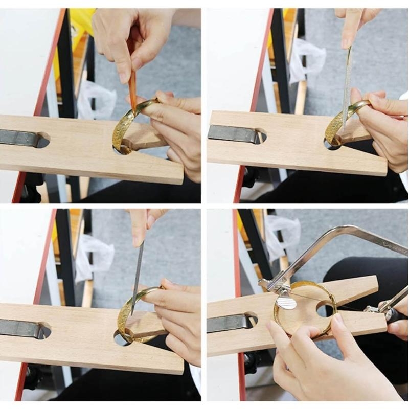 F42F Wooden Rings Clamp Table  - Jewelry Making Process incelemesi ve fiyatı