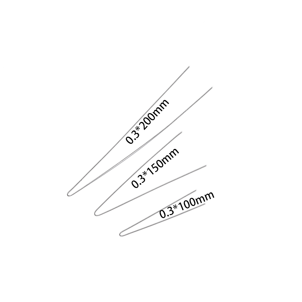 100pcs/lot Stainless Steel Big - Jewelry Making Wire incelemesi ve fiyatı