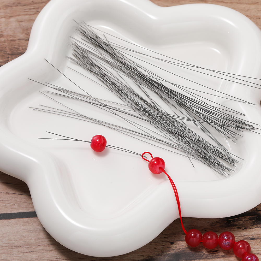 100pcs/lot Stainless Steel Big - Jewelry Making Wire incelemesi ve fiyatı