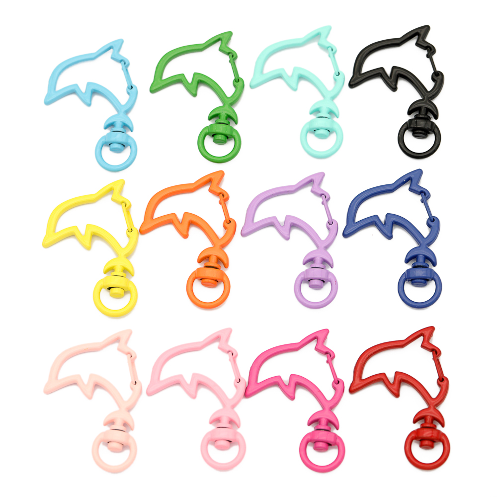 10pcs Candy Colors Metal Dolph - Jewelry Making Articles incelemesi ve fiyatı