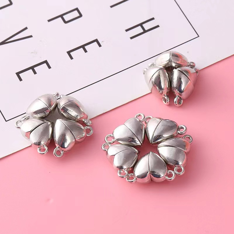 5Pairs Love Heart Magnetic Con - Jewelry Making For Couples incelemesi ve fiyatı