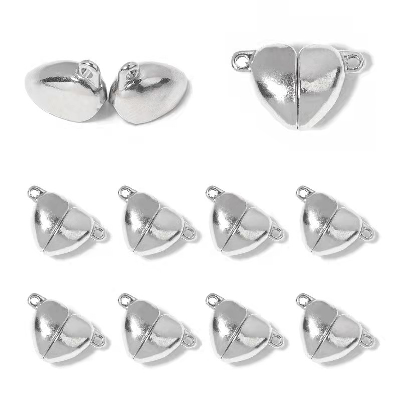 5Pairs Love Heart Magnetic Con - Jewelry Making For Couples incelemesi ve fiyatı