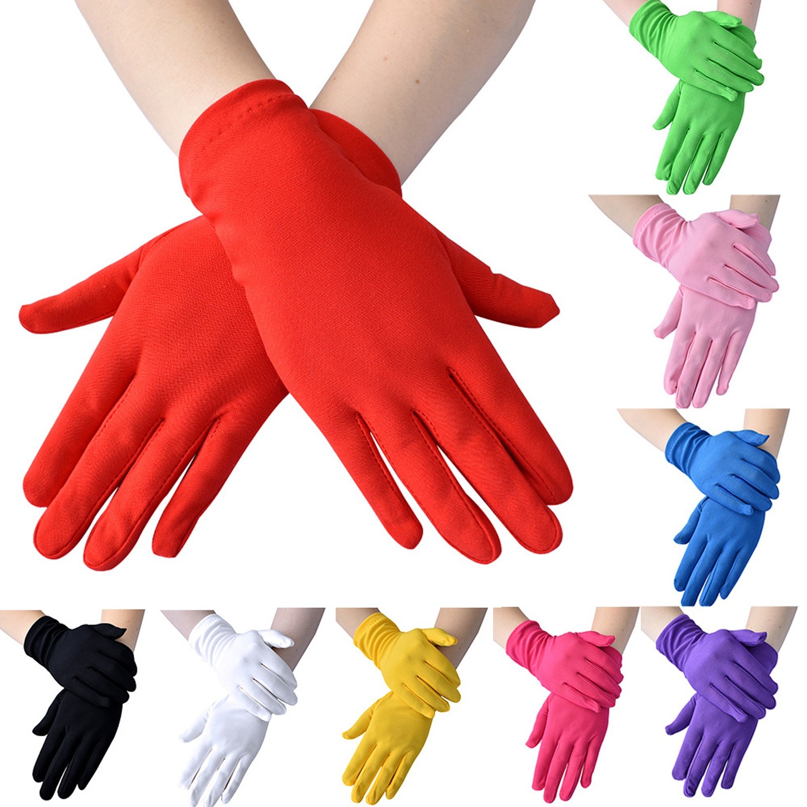 Fashion Spandex Elasticity Ope - Jewelry Making Gloves incelemesi ve fiyatı