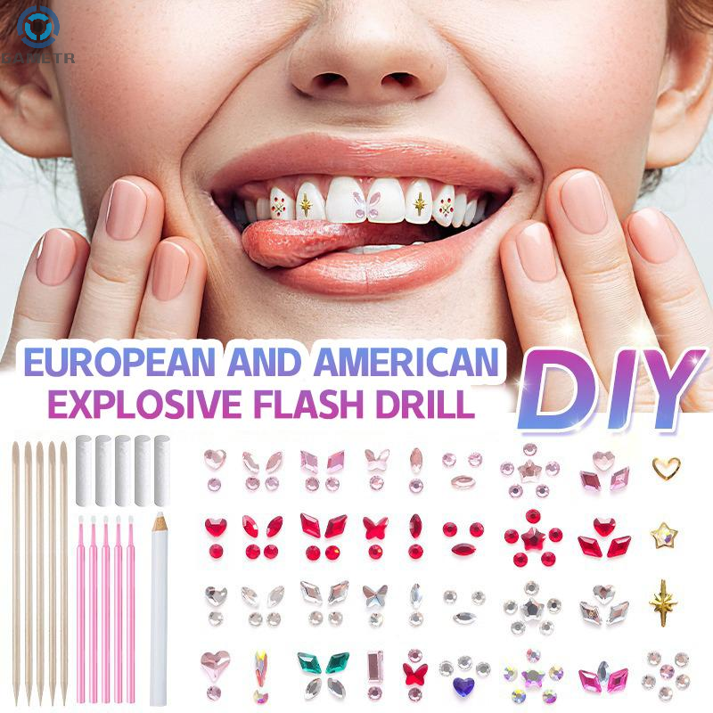 1 Set Dental Tooth Gems Crysta - Jewelry Making Tool Kit incelemesi ve fiyatı