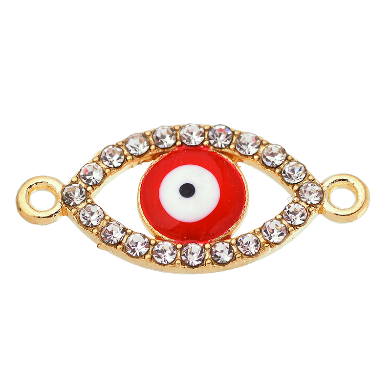 10Pcs 22*10MM Lucky Demon Eyes - Jewelry Making For Couples incelemesi ve fiyatı