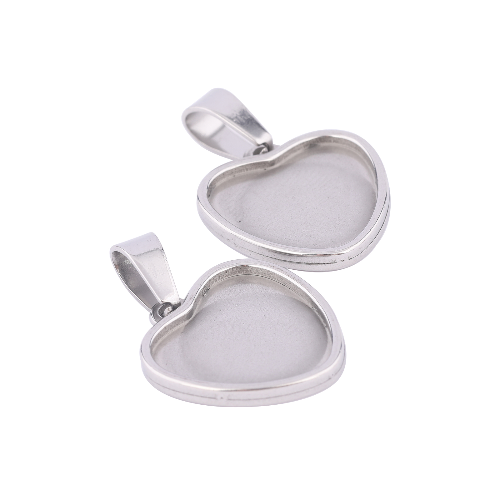 10pcs Stainless Steel Fit 15mm - Pendant Blank Bezel incelemesi ve fiyatı