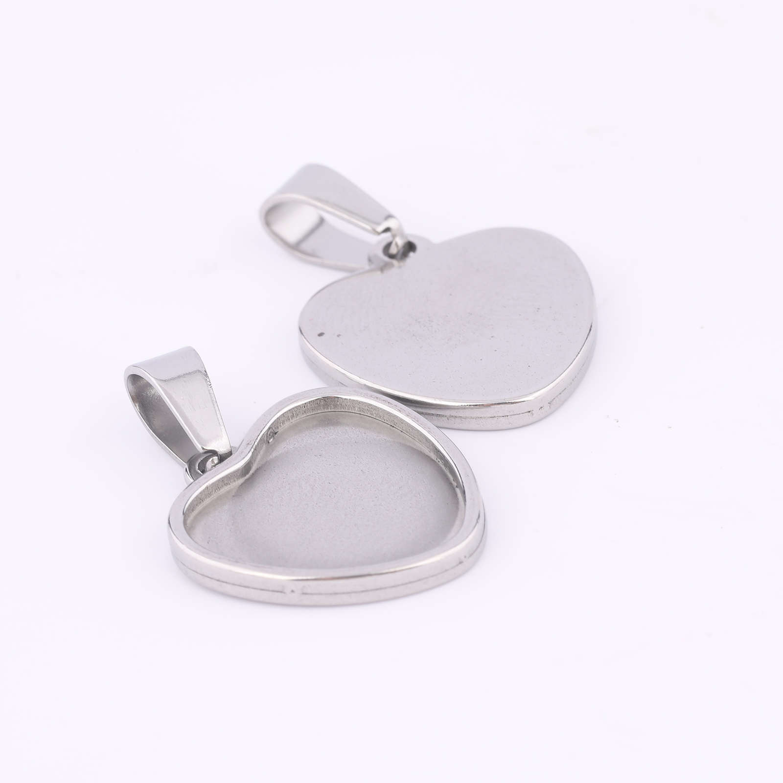 10pcs Stainless Steel Fit 15mm - Pendant Blank Bezel incelemesi ve fiyatı