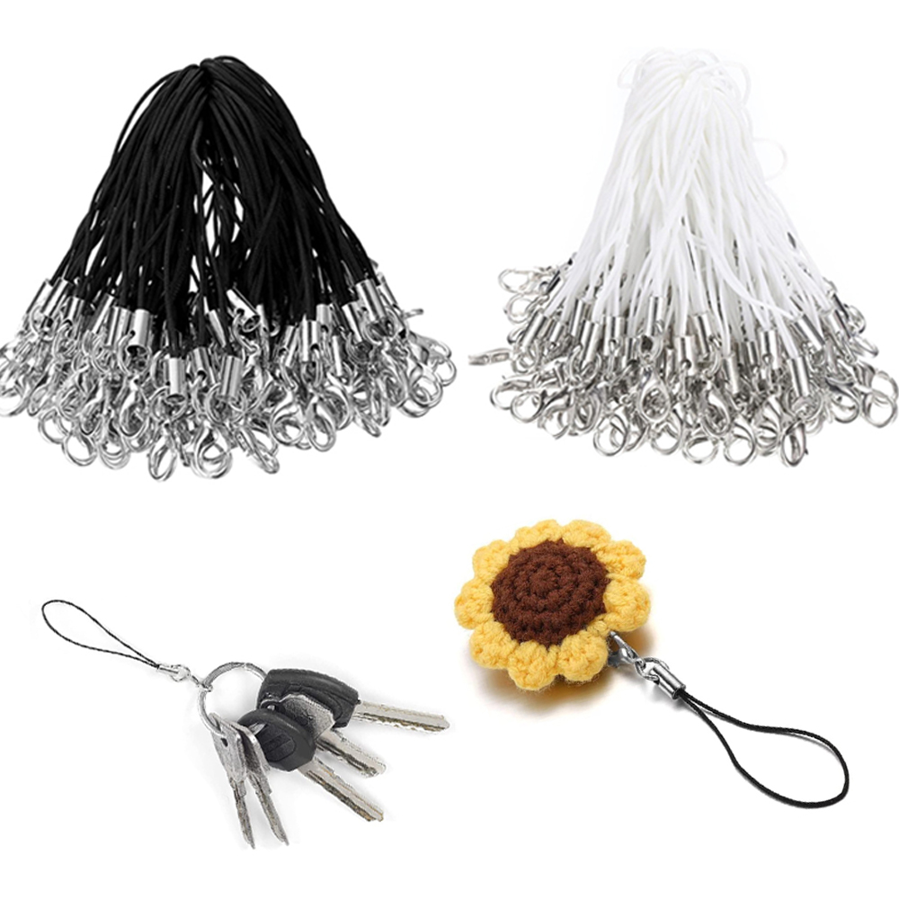 50/100Pcs Black White Strap Ch - Jewelry Making Articles incelemesi ve fiyatı