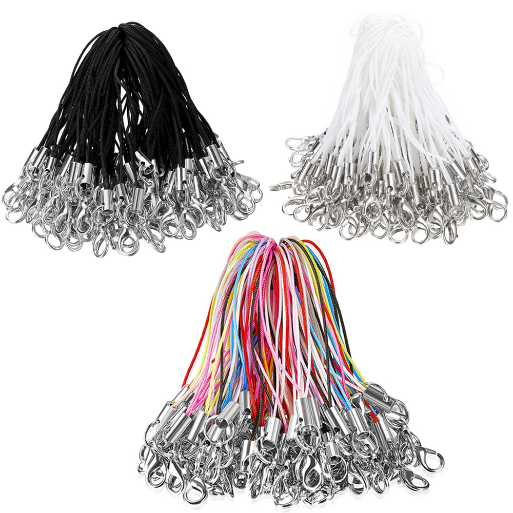 50/100Pcs Black White Strap Ch - Jewelry Making Articles incelemesi ve fiyatı